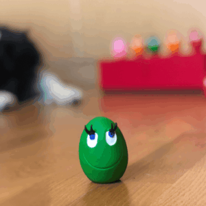 huevo rie verde