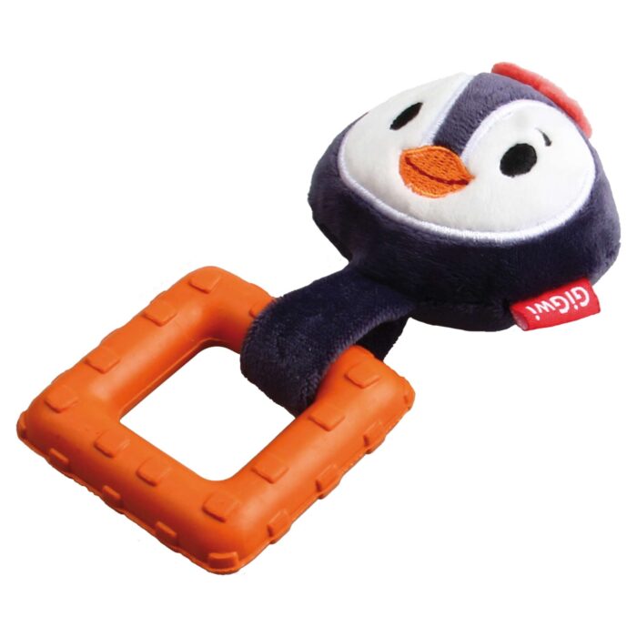 Juguete para cachorros Suppa Puppa pingüino GIGWI (14 cm)