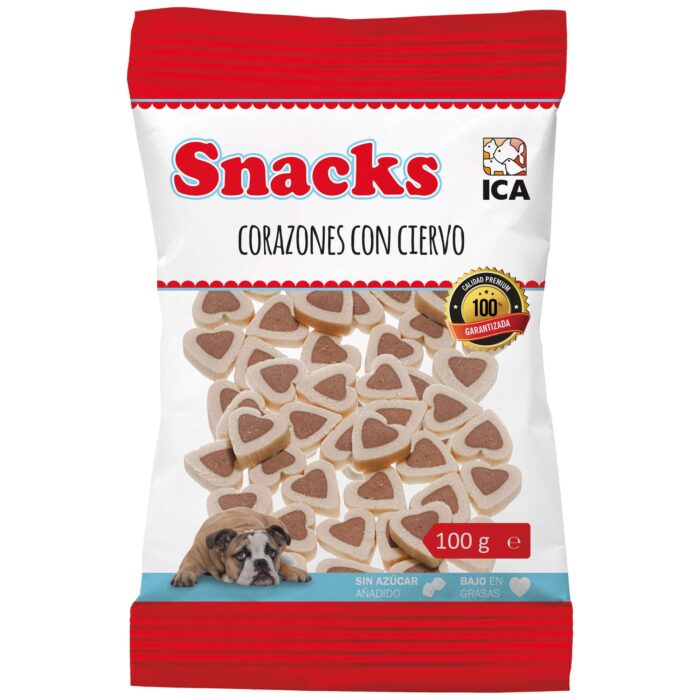 Snack corazones de ciervo 100 gr Snack corazones de ciervo 100 gr