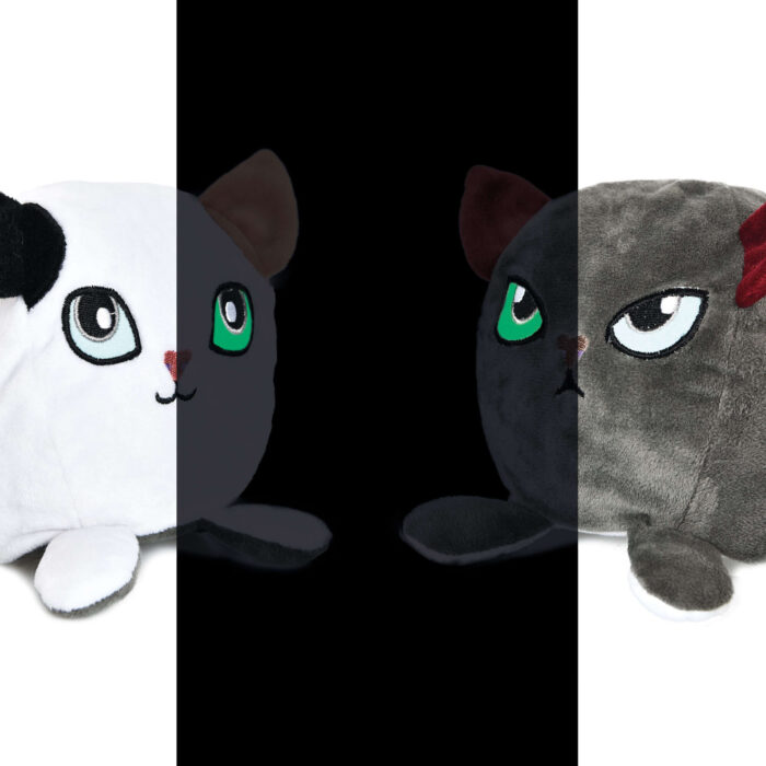 Juguete Reversible Gato Premier DOG – 2 en 1 con Luz y Sonido (13,5 cm)