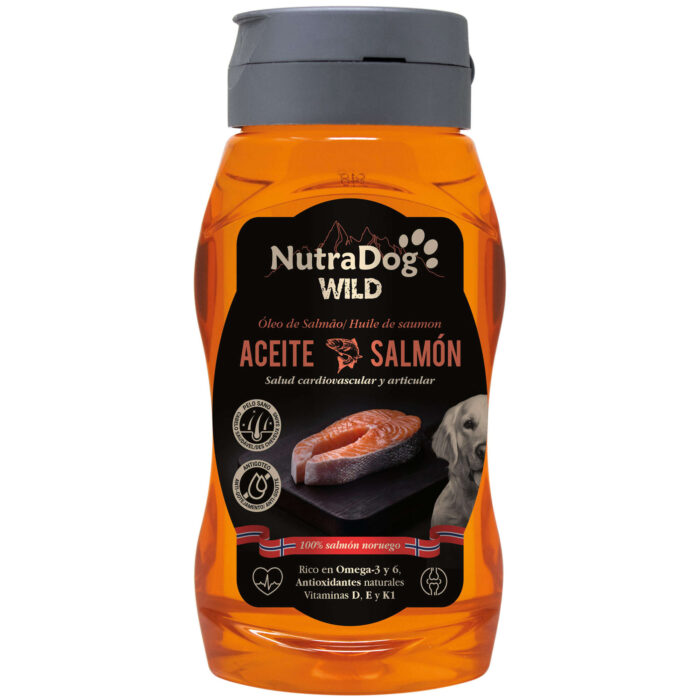 Aceite de salmón NutraDog WILD (300 ml)